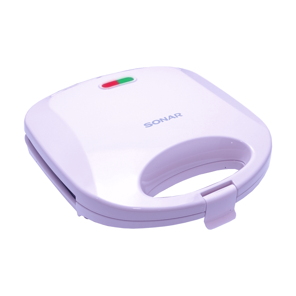 เครื่องทำแซนวิช SONAR รุ่น SM-S021 สีชมพูพาสเทล 